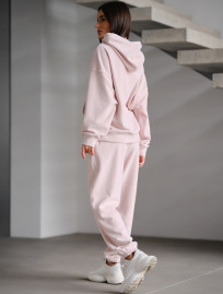 Damski dres Staff nu pink fleece oversize