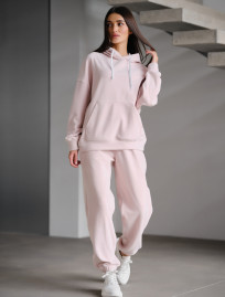 Damski dres Staff nu pink fleece oversize