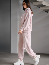 Damski dres Staff nu pink fleece oversize