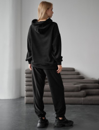 Damski dres Staff nu black fleece oversize