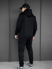 Dres Staff tr zip black fleece