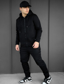 Dres Staff tr zip black fleece