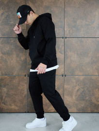 Dres Staff vit black basic fleece