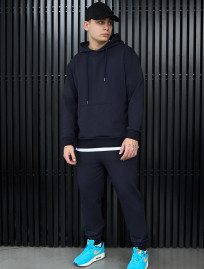 Dres Staff vit navy basic