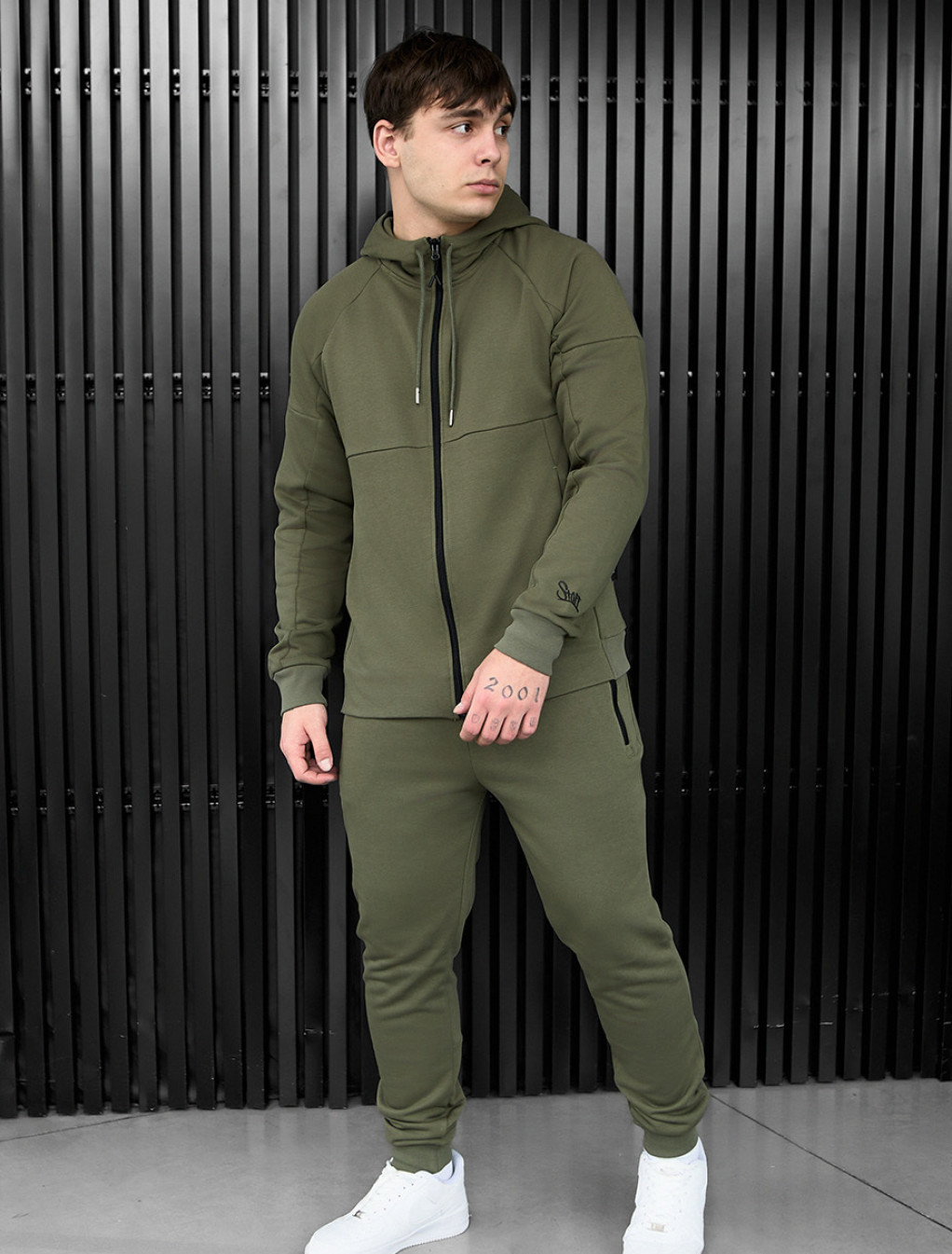 Dres Staff sh zip khaki