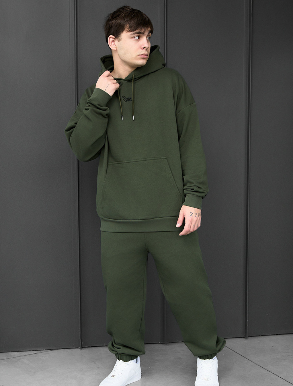 Dres Staff sei logo khaki oversize