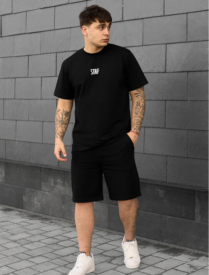 Komplet letni koszulka + spodenki Staff sp reflective logo