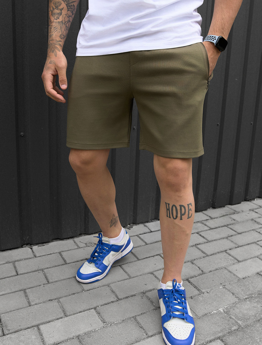 Spodenki Staff ley khaki
