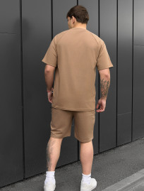 Komplet koszulka + spodenki Staff mb brown