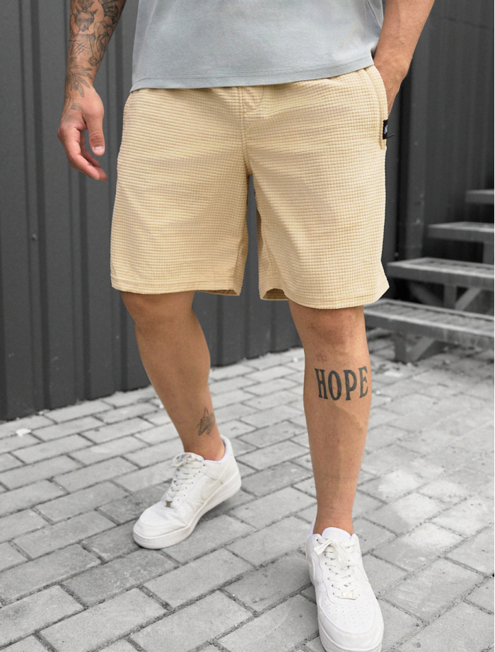 Spodenki Staff at beige