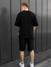 Komplet koszula + spodenki Staff kas black oversize