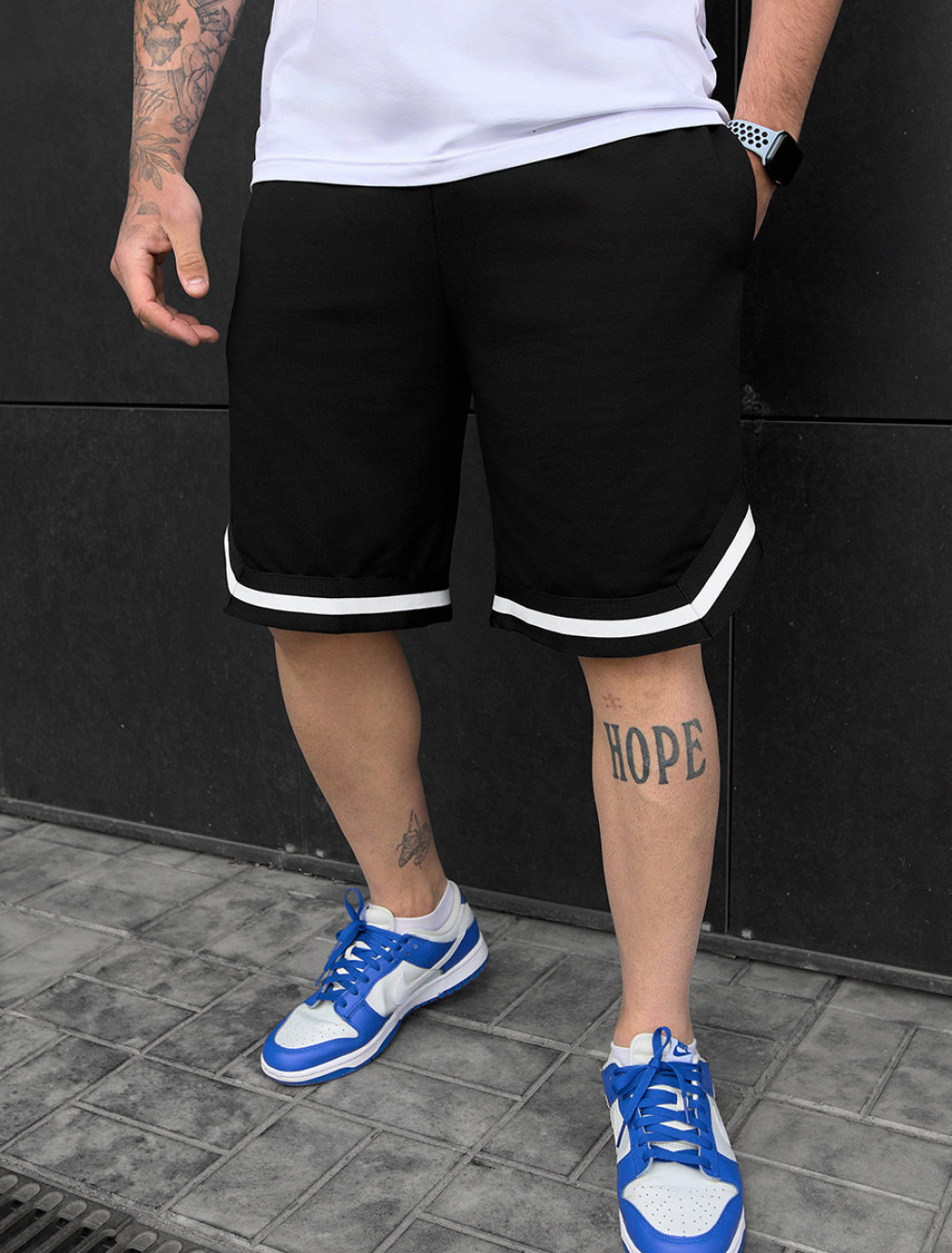 Spodenki Staff tw black