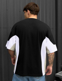 Koszulka Staff color block oversize