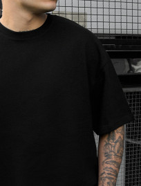 Komplet koszulka + spodenki Staff vic black oversize