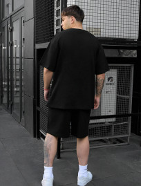 Komplet koszulka + spodenki Staff vic black oversize