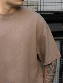 Komplet koszulka + spodenki Staff vic brown oversize