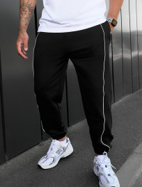 Spodnie dresowe Staff siv black reflective
