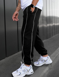 Spodnie dresowe Staff siv black reflective