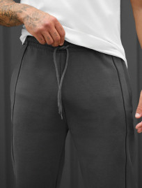 Spodnie dresowe Staff siv gray reflective