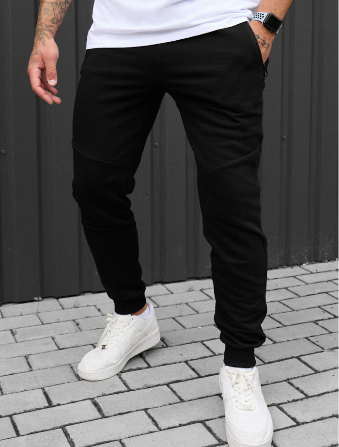 Spodnie sportowe Staff wol black