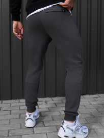 Spodnie dresowe Staff wol dark gray