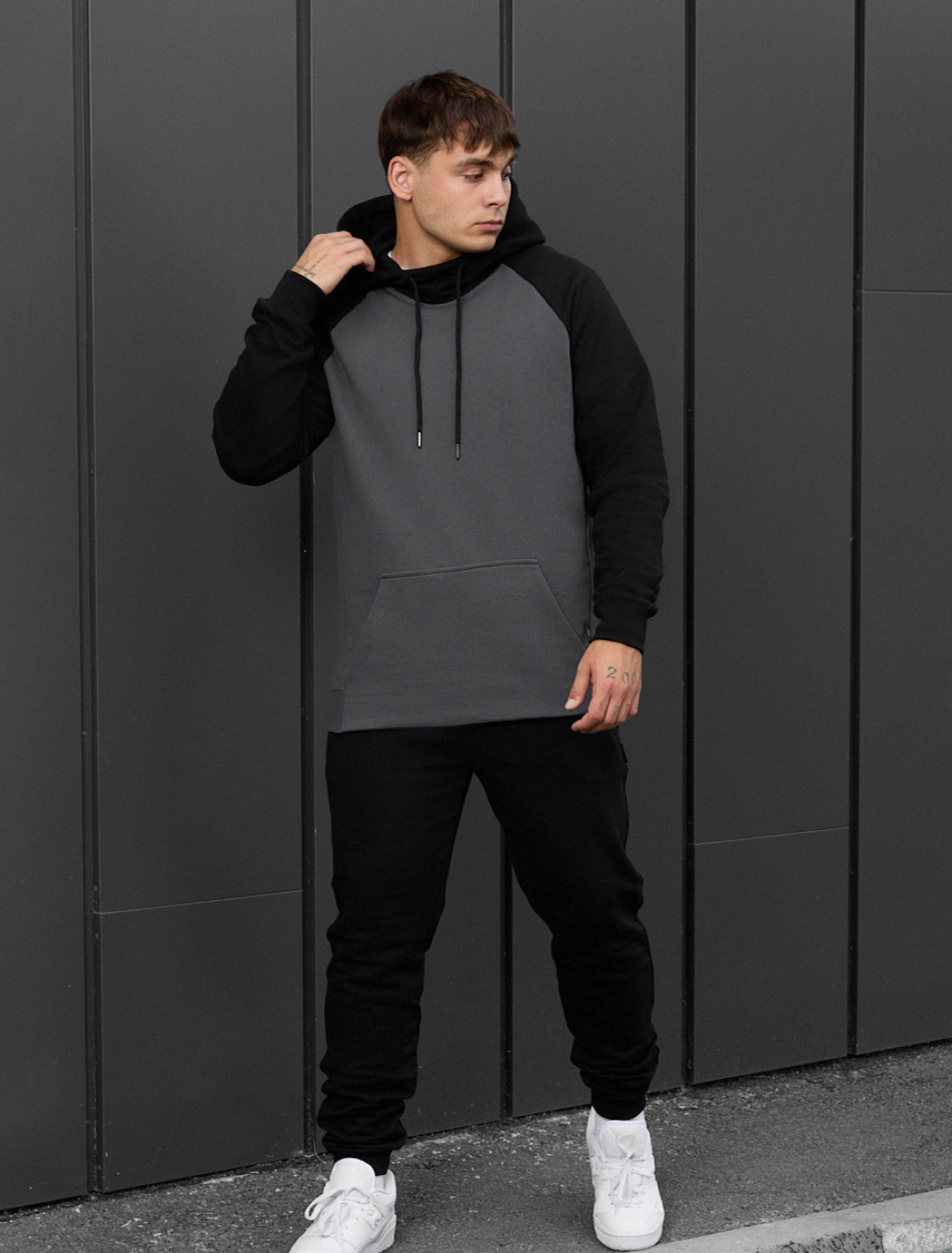 Dres Staff ro black & dark gary