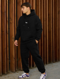 Dres Staff say black logo fleece