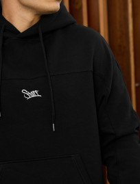 Dres Staff say black logo fleece