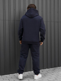Dres Staff say navy logo fleece
