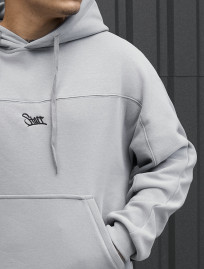 Dres Staff say light gray logo fleece