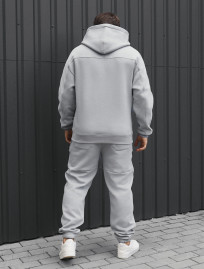 Dres Staff say light gray logo fleece