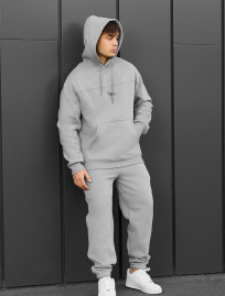 Dres Staff say light gray logo fleece