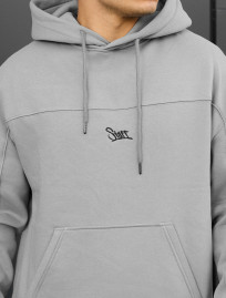 Dres Staff say light gray logo fleece