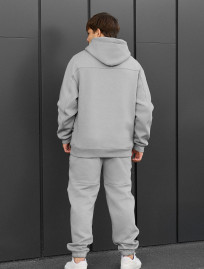 Dres Staff say light gray logo fleece