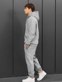 Dres Staff say light gray logo fleece