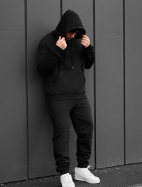 Dres Staff cr black oversize fleece