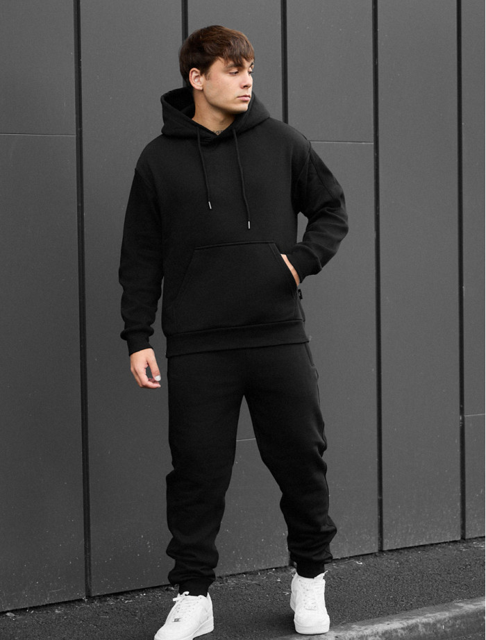 Dres Staff cr black oversize fleece