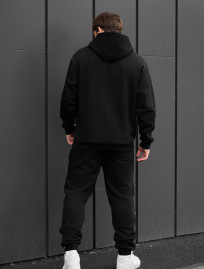 Dres Staff cr black oversize fleece