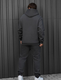 Dres Staff cr dark gray oversize fleece
