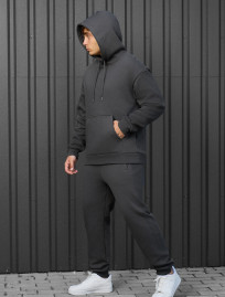 Dres Staff cr dark gray oversize fleece