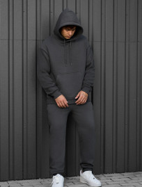 Dres Staff cr dark gray oversize fleece