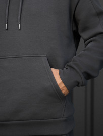 Dres Staff cr dark gray oversize fleece