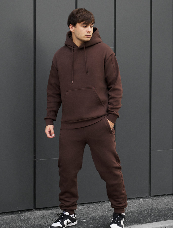 Dres Staff cr brown oversize fleece