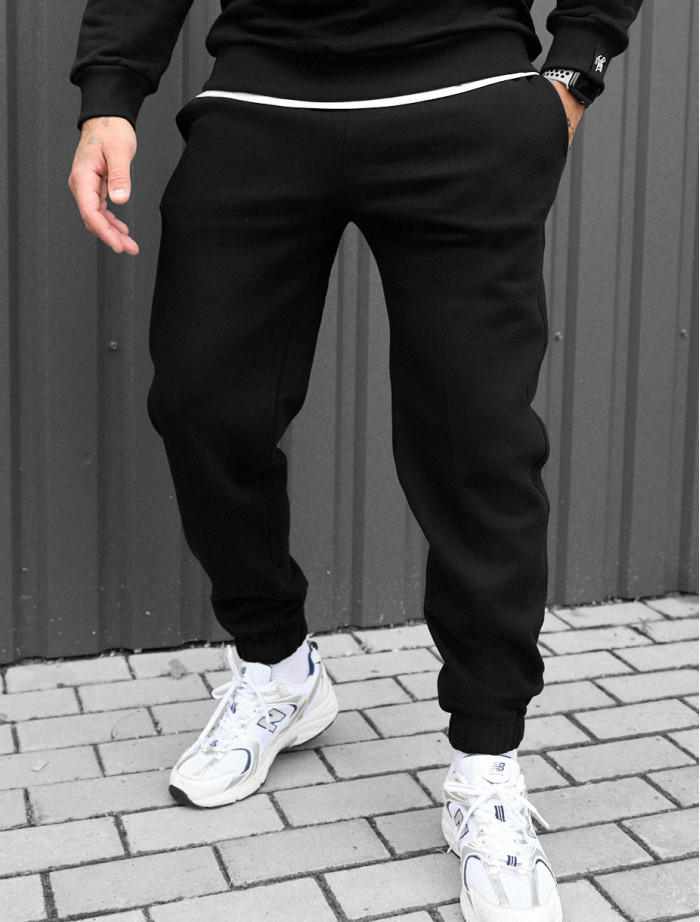 Spodnie dresowe Staff pa black fleece