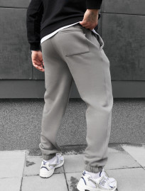 Spodnie sportowe Staff pa gray fleece