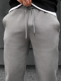 Spodnie sportowe Staff pa gray fleece