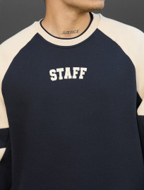 Bluza Staff logo oversize fleece