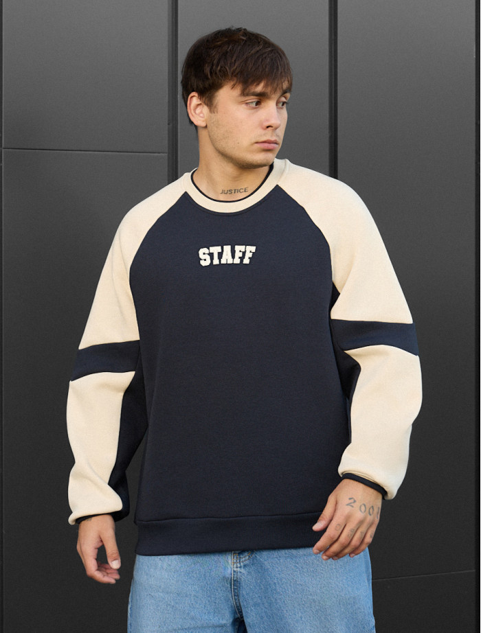 Bluza Staff logo oversize fleece