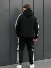 Dres Staff rik black & gray oversize fleece