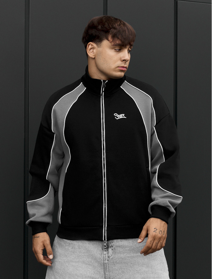 Olimpijka Staff mit gray & black reflective  fleece